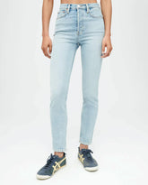 Comfort Stretch High Rise Ankle Crop Jeans RE/DONE 24 MID90S 