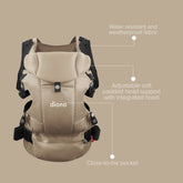 Carus Essentials 3-in-1 Baby Carrier | Sand Diono 