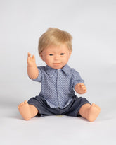Down Syndrome Baby Doll - Brunette Boy