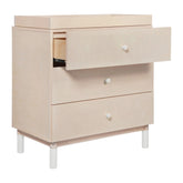 Babyletto Gelato 3-Drawer Changer Dresser with Removable Changing Tray | Washed Natural