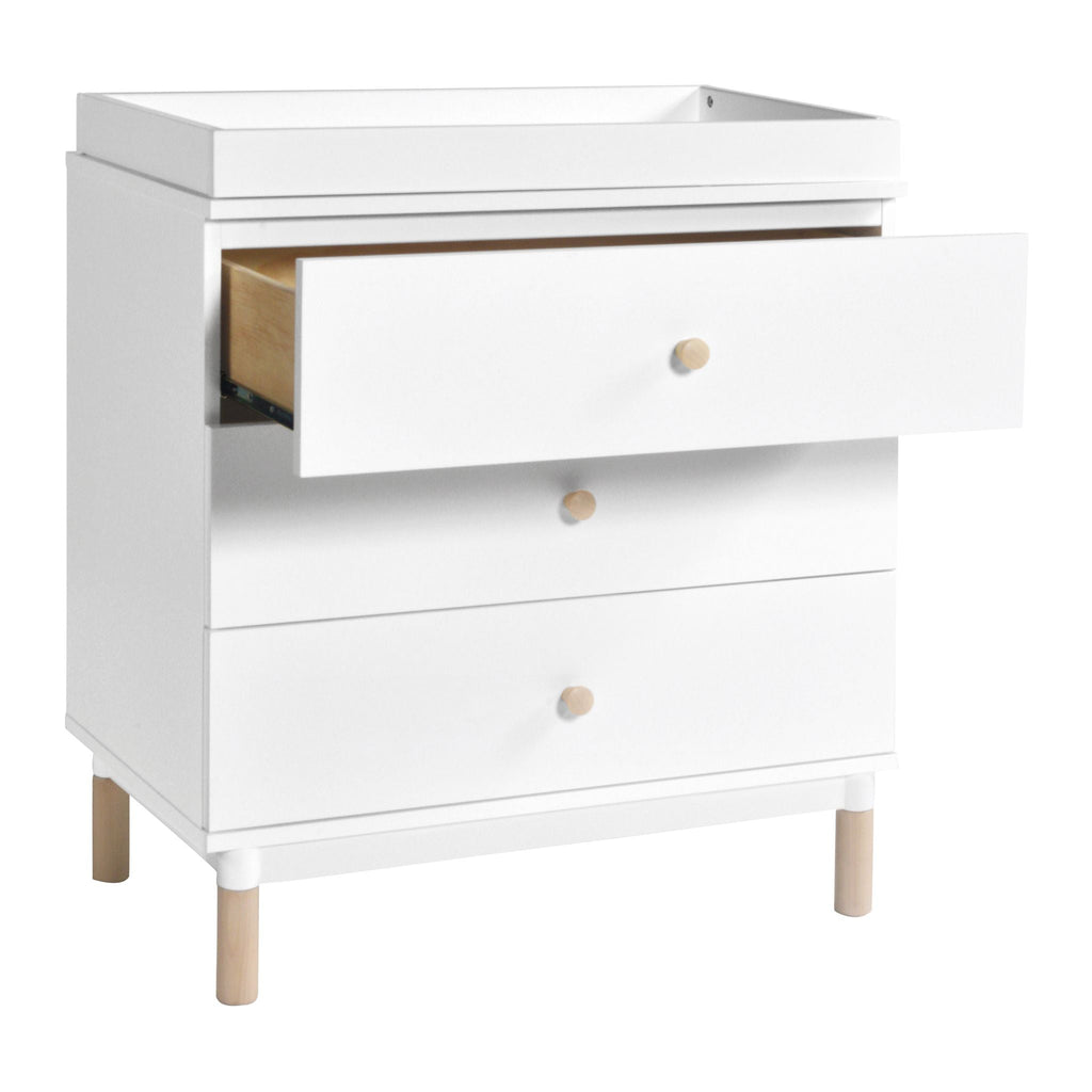 Babyletto Gelato 3-Drawer Changer Dresser with Removable Changing Tray | White