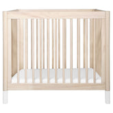 Presale - Gelato 4-in-1 Convertible Mini Crib - Washed Natural / White Cribs & Toddler Beds Babyletto Washed Natural / White OS 
