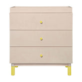 Gelato Crib and Dresser Feet Pack - Spring Yellow