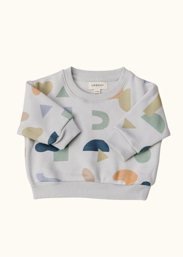 Geometric Sweatshirt by Loocsy Loocsy 