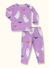 Ghost Pajama Set | Purple Pajamas Loocsy 12-18M 
