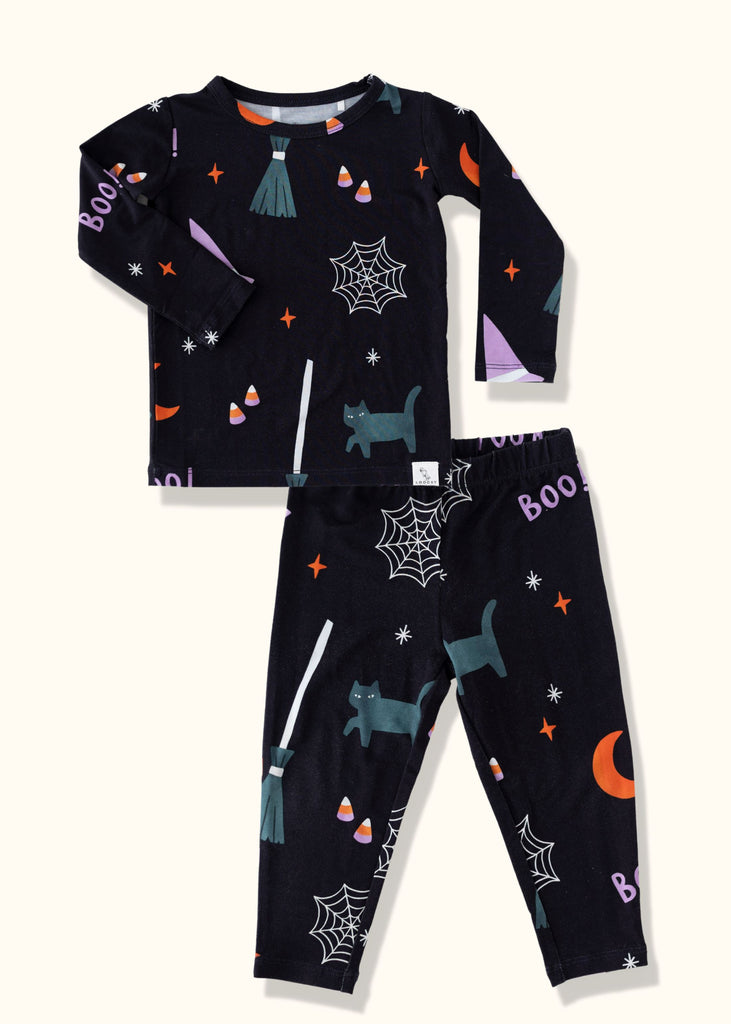 Halloween Pajama Set | Black Pajamas Loocsy 12-18M 
