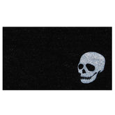 Halloween Skull Doormat | Black / White Door Mats Calloway Mills Black / White 24" x 36" 