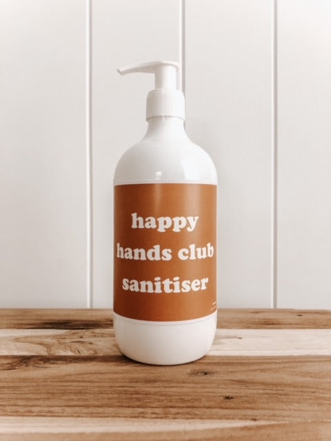 happy hands club sanitiser 