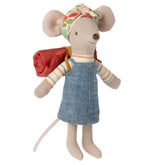 Hiker Mouse, Big Sister Doll & Action Figure Accessories Maileg 