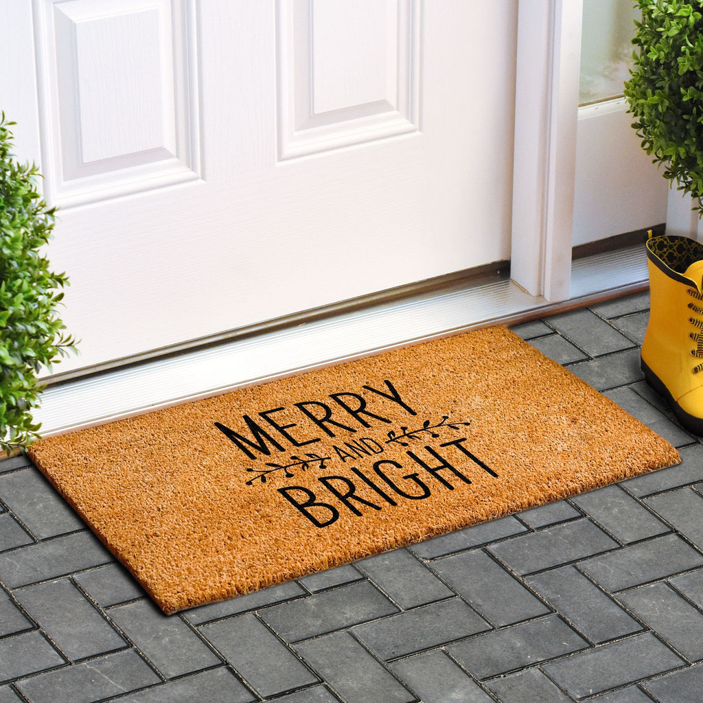 Holly and Bright Doormat