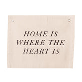 home is where the heart is banner Wall Hanging Imani Collective 