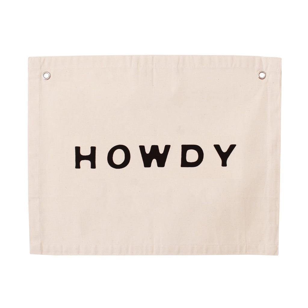 howdy banner Wall Hanging Imani Collective 