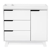 Hudson 3-Drawer Changer Dresser - White