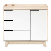 Presale - Hudson 3-Drawer Changer Dresser - Natural / White Dressers Babyletto Washed Natural / White OS 