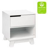 Hudson Nightstand with USB Port | White