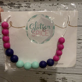 Glitter & Spice Josephine Teething Necklace Necklace Glitter & Spice 