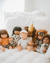 Doll Kaftan + Bloomer + Headband | Daisy Peach Doll & Action Figure Accessories Bohemian Mama Littles 