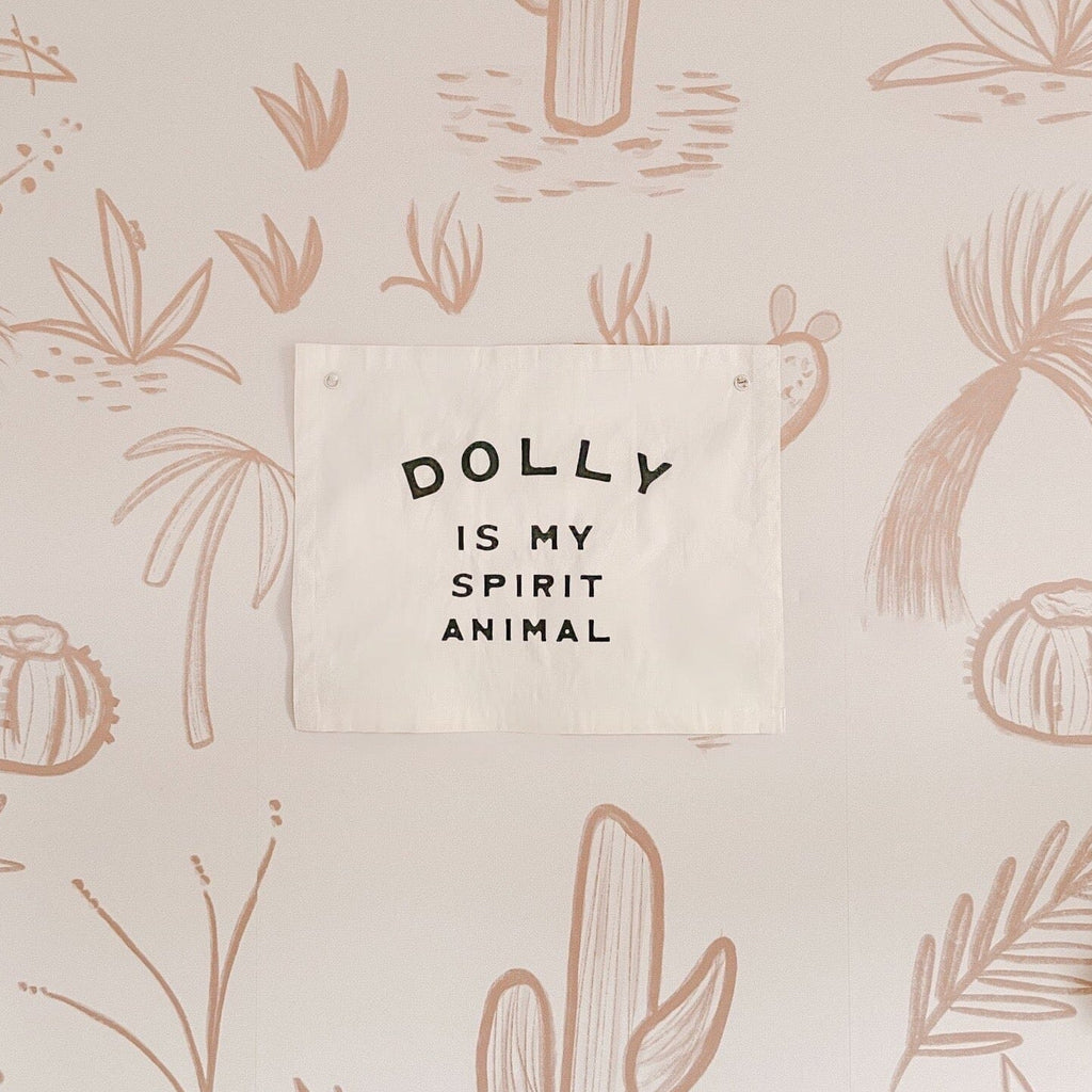 dolly is my spirit animal banner Wall Hanging Imani Collective 