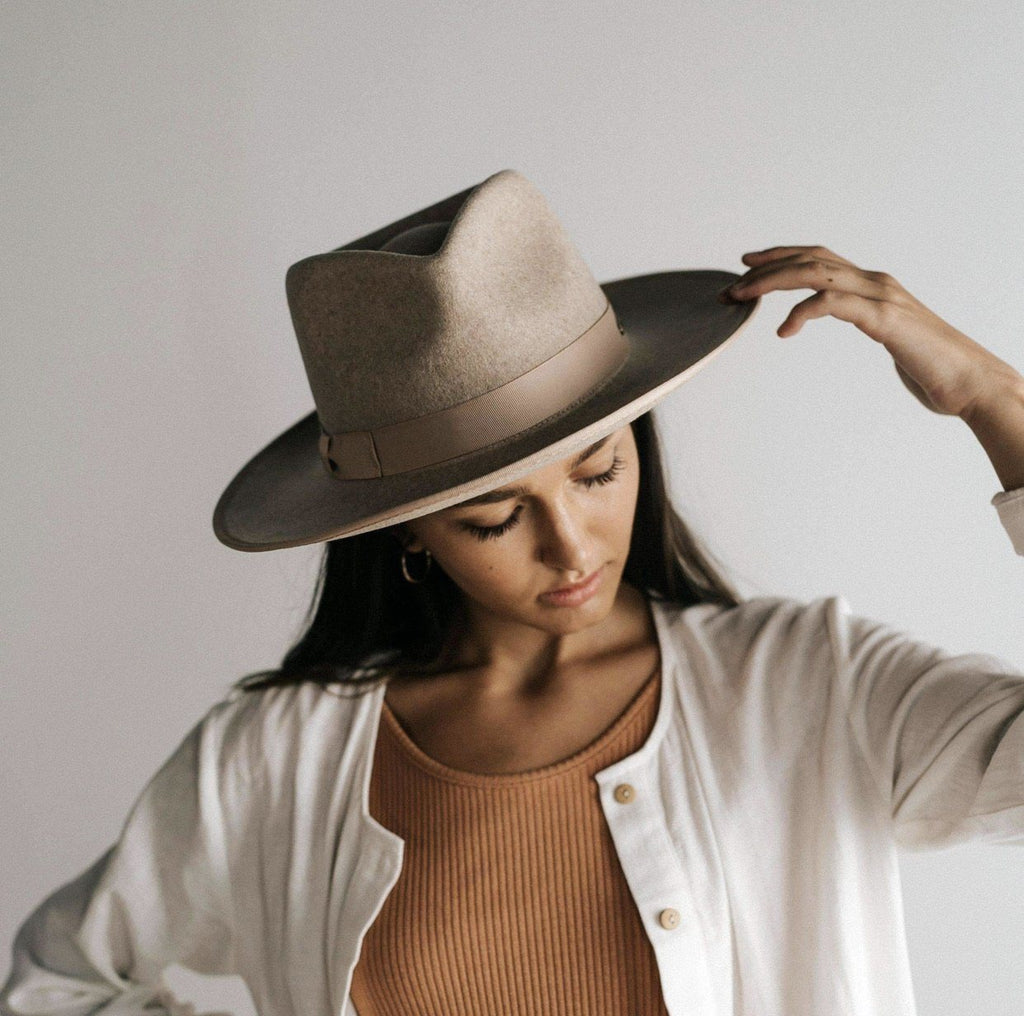 Gigi Pip Monroe Oatmeal Rancher Hat for Women