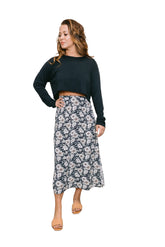 Slip Skirt | Dandy Floral Skirts Bohemian Mama The Label 