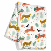 Crib sheet and Swaddle bundle - In The Jungle Rookie Humans 
