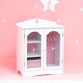 Olivia's Little World - Little Princess 18" Doll Fancy Closet with 3 Hangers | Teamson Kids