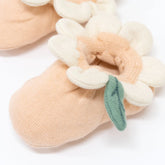 Peach Daisy Baby Booties | Meri Meri - Baby's Accessories