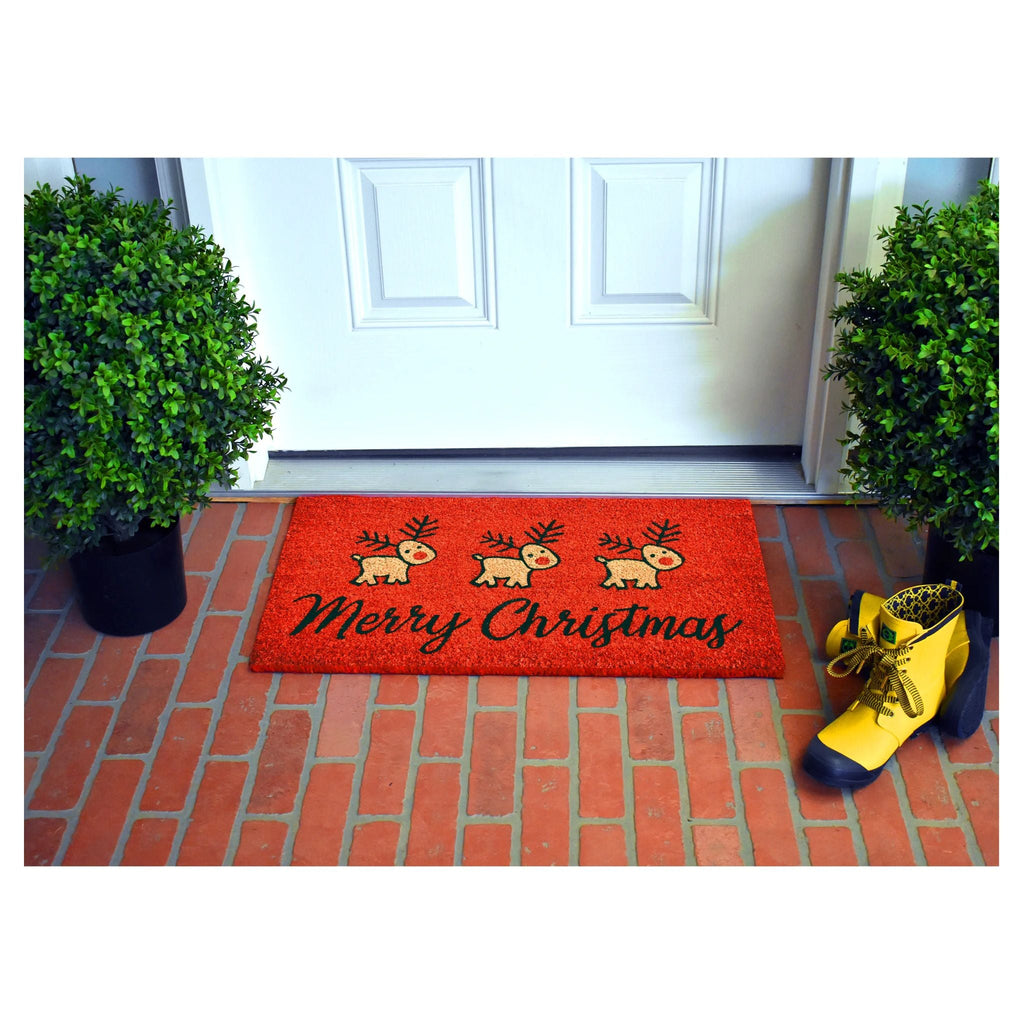 Calloway Mills | Merry Christmas Deer Doormat