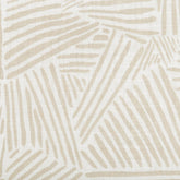 Mini Crib Sheet in GOTS Certified Organic Muslin Cotton | Oat Stripe
