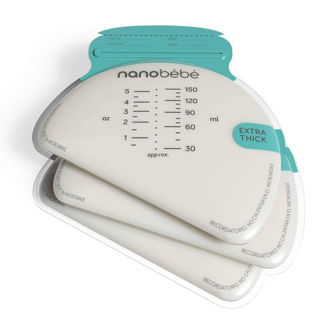 Breast Milk Storage Bag Refills by Nanobébé US Nanobébé US 50-Pack 