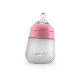 Flexy Silicone Baby Bottle - 5oz & 9oz by Nanobébé US Nanobébé US Pink 9 oz. Single