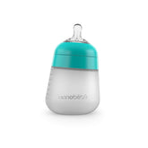 Flexy Silicone Baby Bottle - 5oz & 9oz by Nanobébé US Nanobébé US Teal 9 oz. Single