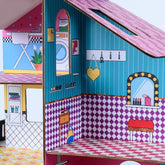 Olivia's Little World by Teamson Kids - Dreamland 360 pop 3.5" Doll House - Muti-Color Doll House Teamson Kids 