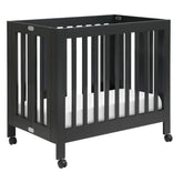 Origami Mini Crib - Black Cribs & Toddler Beds Babyletto Black OS 