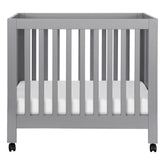 Presale - Origami Mini Crib - Grey Cribs & Toddler Beds Babyletto Grey OS 