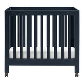 Presale - Origami Mini Crib - Navy Cribs & Toddler Beds Babyletto Navy OS 