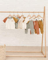 Ringer Tee | Natural | Quincy Mae - Children's Clothing and Accessories - Spring 2022