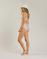 High-Waisted Bikini Bottom || mauve| Rylee & Cru - Women's & Children's Clothing & Accessories 