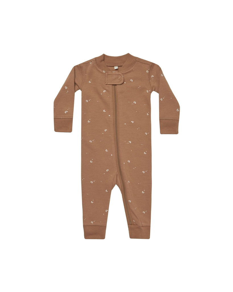 Zip Long Sleeve Sleeper || moons | Quincy Mae | Children's Clothing & Accessories