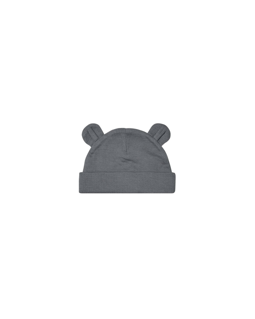 Baby Bear Beanie || Navy | Quincy Mae - Children's Clothing & Accessories