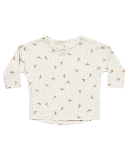 Long Sleeve Tee || Doves | Quincy Mae | Baby and Toddler's Clothing and Accessories
