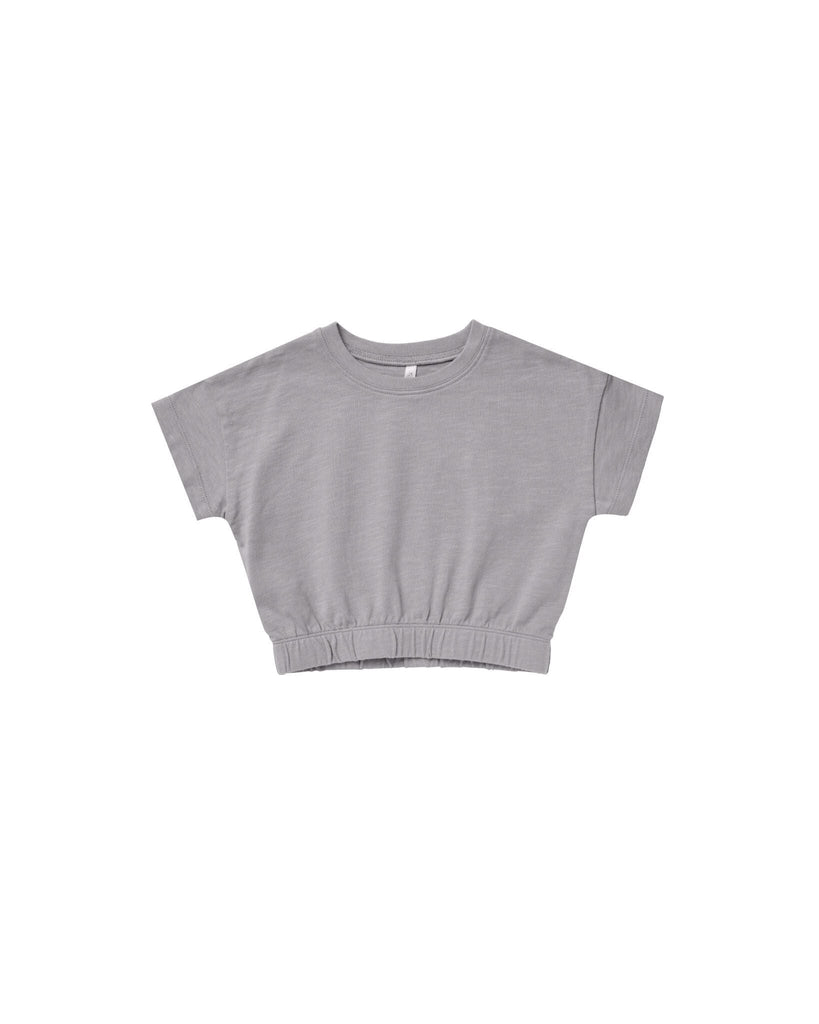 Cinched Jersey Tee || French Blue | Rylee & Cru - Women's & Kids' Clothing and Accessories