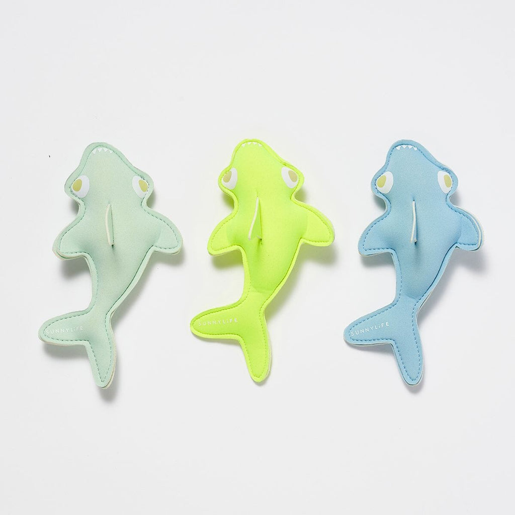 Dive Buddies Shark Tribe Blue Neon Citrus  | Sunnylife - Kid's Summer Toys