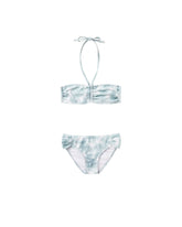 Halter Bikini | Aqua Tie Dye Swimwear Rylee & Cru AQUA-TIE-DYE 8-9Y 