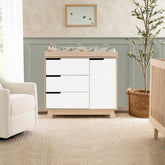 Presale Hudson 3-Drawer Changer Dresser - Natural / White