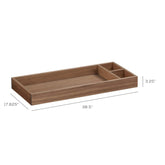 Removable Changer Tray for Nifty | Walnut