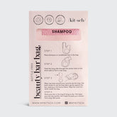 Shampoo Bar Bag - Blush by KITSCH KITSCH 