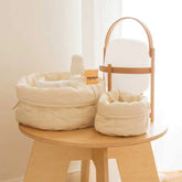 Set of Two Quilted Baskets | Bambie Natural Storage & Organization Lorena Canals 
