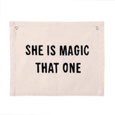 she is magic banner Wall Hanging Imani Collective Natural 