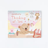 Blush Otter Kin & Thinking of You Hardcover Book